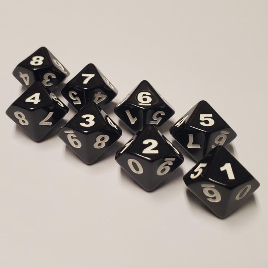 Amazon.com: Spindown d10 Dice (8 Pack) Great for Magic: The